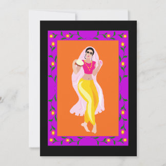Belly Dancer Invitation