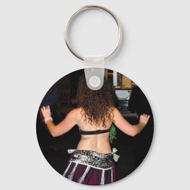 Belly Dancer Key Ring (Front)