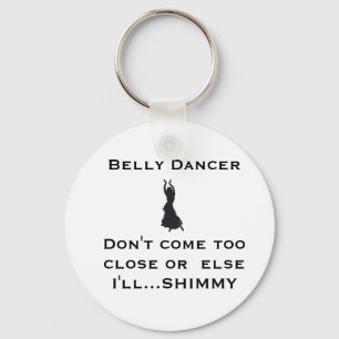 belly dancer keychain