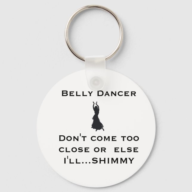 belly dancer keychain (Front)