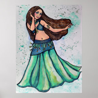 Belly Dancer Poster