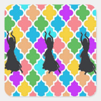 Belly Dancer Trio stickers