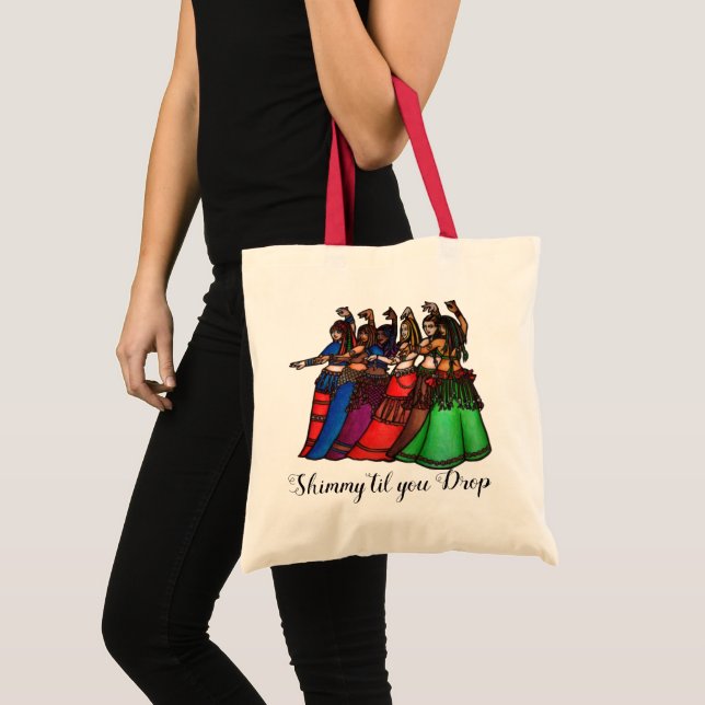 Belly Dancer Troupe Tote Bag (Front (Product))