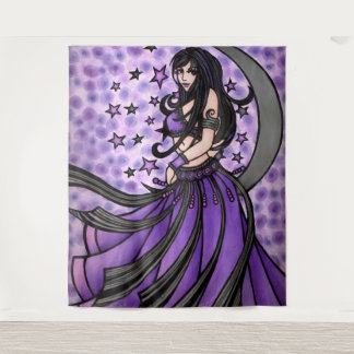 Belly Dancers Art by Lacy Chenault Tapestry