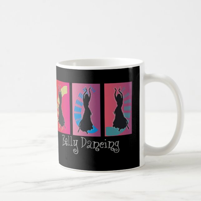 Belly Dancing Art Gifts Coffee Mug (Right)
