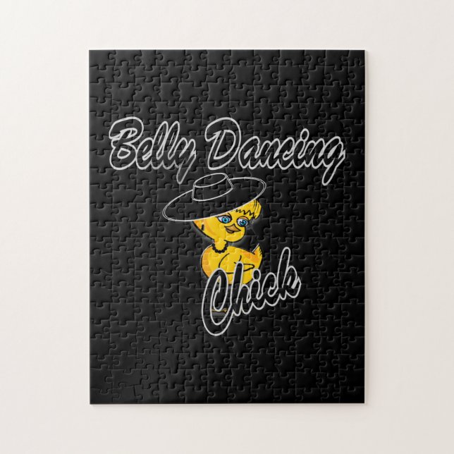 Belly Dancing Chick #4 Jigsaw Puzzle (Vertical)