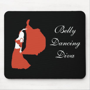 Belly Dancing Diva Mouse Mat