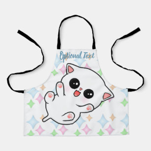 Belly Rub Time Kitten Apron