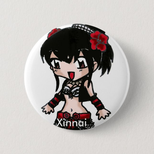 BellyDancer Button 6 - Tribal Fusion (Front)