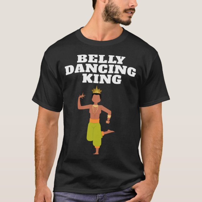 Bellydancing King Boys and Mens Bellydancing T-Shirt (Front)