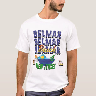 Belmar Beach, New Jersey T-Shirt