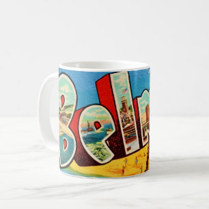 Belmar New Jersey Postcard Mug