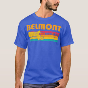 Belmont Massachusetts Vintage Distressed Souvenir T-Shirt