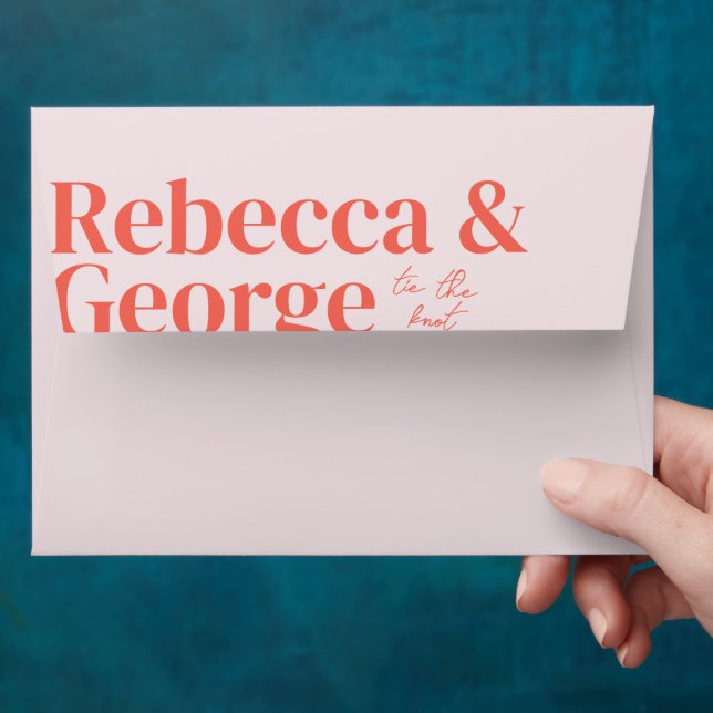 Belmont Wedding Envelope (Hand)