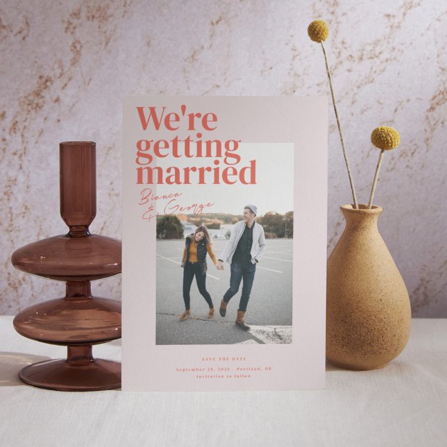 Belmont Wedding Save the Date Invitation (Creator Uploaded)