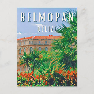 Belmopan, the green city of Belize Postcard