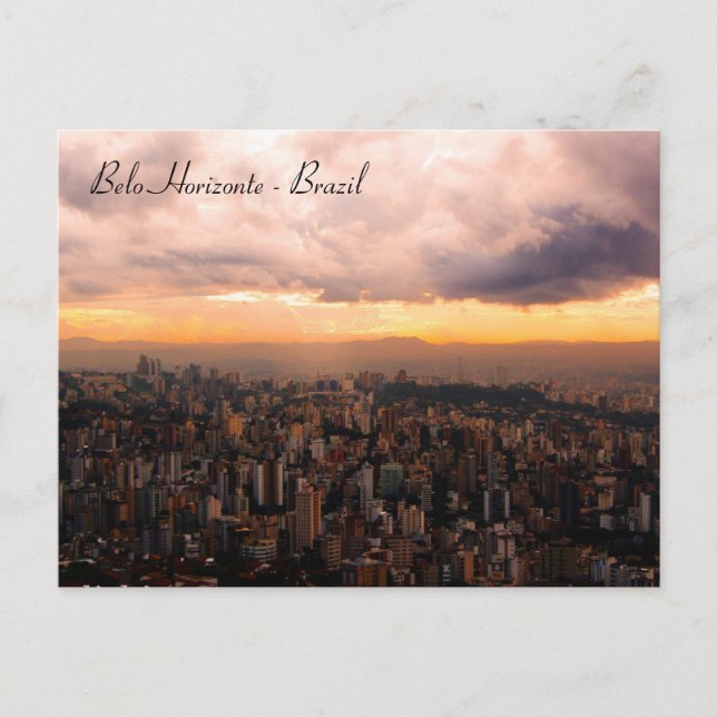 Belo Horizonte - Brazil Postcard (Front)