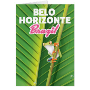 Belo Horizonte, Brazil travel poster