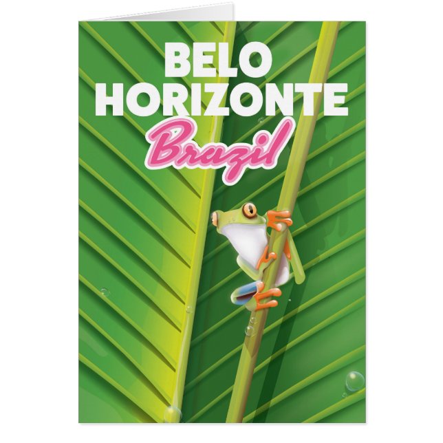 Belo Horizonte, Brazil travel poster (Front)