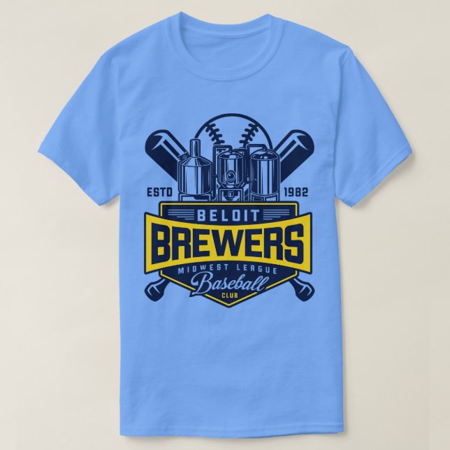 Beloit Brewers T-Shirt (Design Front)
