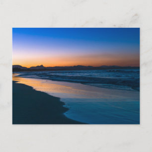 Belongil Beach just after sunset, Byron Bay Postcard