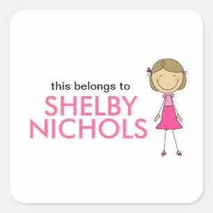 Belongs To Stickers (Shelby)