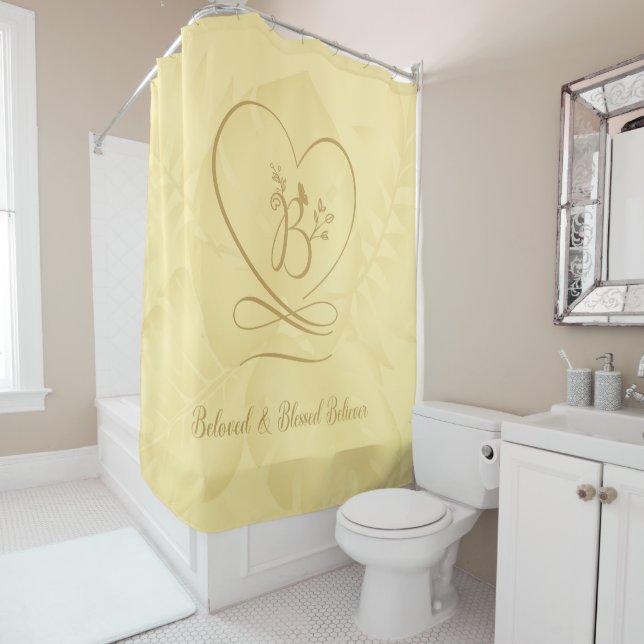 Beloved 2 shower curtain (In Situ)