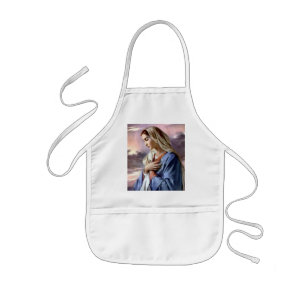 Beloved Blessed Virgin Mary Kids Apron