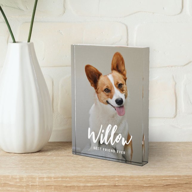 Beloved Caption Personalised Acrylic Photo Block (Creator Uploaded)