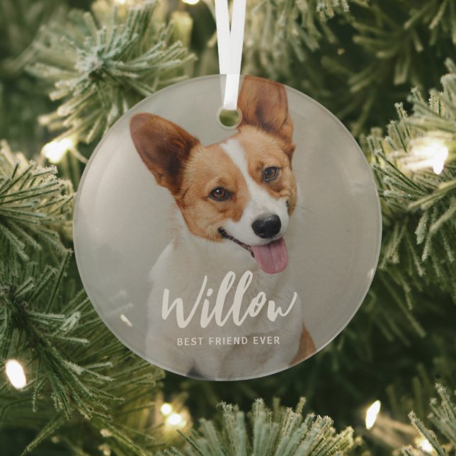 Beloved Caption Personalised Photo Ornament (Insitu)