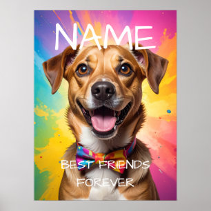 Beloved Caption Personalised Photo poster