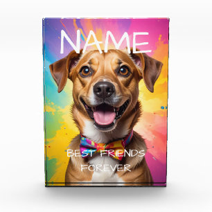 Beloved Caption Personalised Photo poster Block