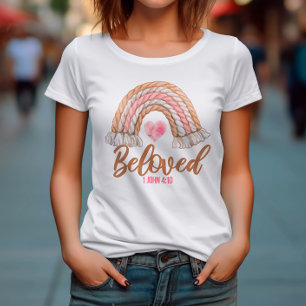 Beloved Christian Woman Vintage Bible Quote T-Shirt