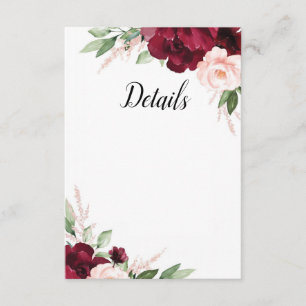 Beloved Floral Details Card