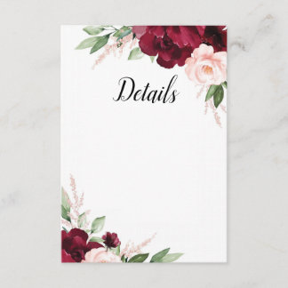 Beloved Floral Details Card