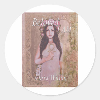Beloved I Am Classic Round Sticker