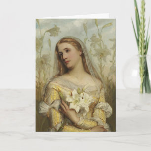 Beloved in Life and Death Sympathy Message Card