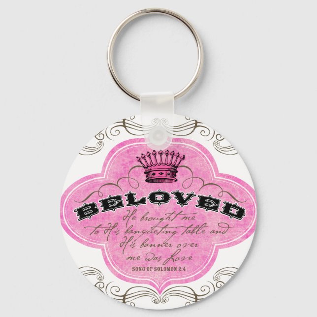 Beloved Key Ring (Front)