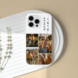 Beloved Mama Mum Happy Mother's Day Photo Collage iPhone 15 Pro Max Case