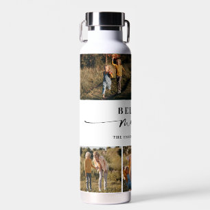 Beloved Mama Mum Happy Mother's Day Photo Collage Water Bottle