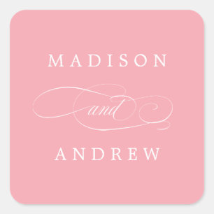 Beloved Personalised Wedding Stickers