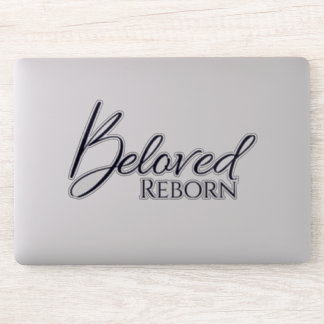 Beloved Reborn Black Vinyl Sticker