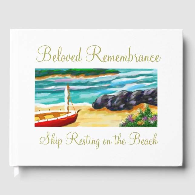 "Beloved Remembrance" Guestbook (Front)