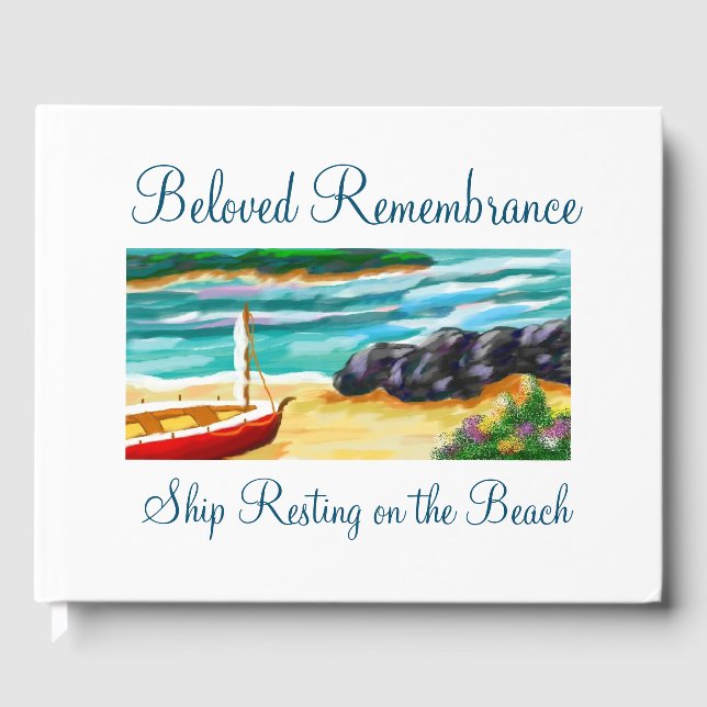 "Beloved Remembrance" Guestbook (Front)