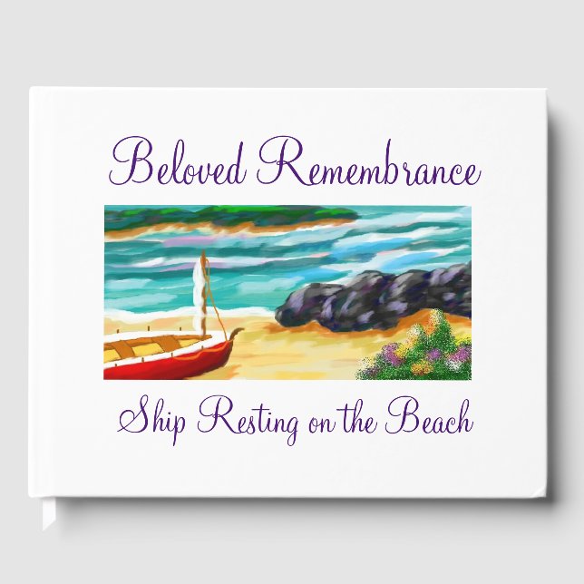 "Beloved Remembrance" Guestbook (Front)