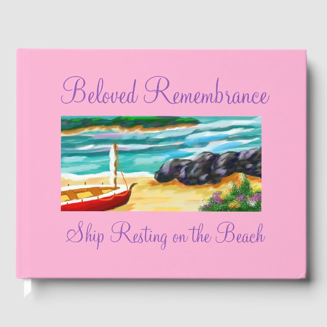 "Beloved Remembrance" Guestbook (Front)