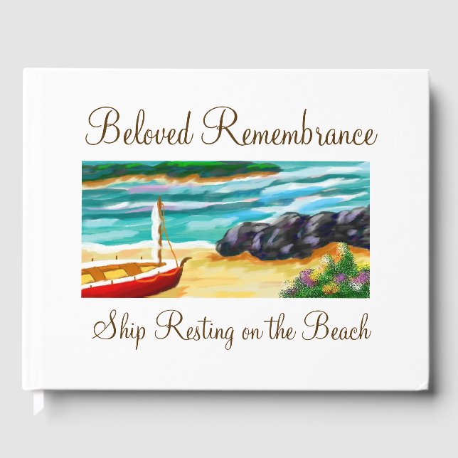 "Beloved Remembrance" Guestbook (Front)