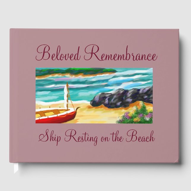 "Beloved Remembrance" Guestbook (Front)