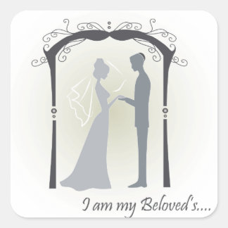 Beloved Square Sticker