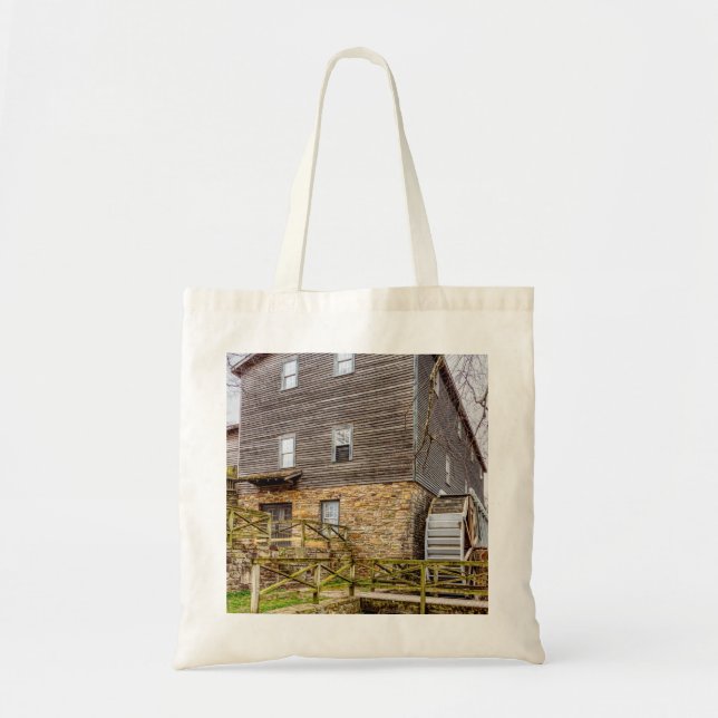 Below Edwards Mill Tote Bag (Front)